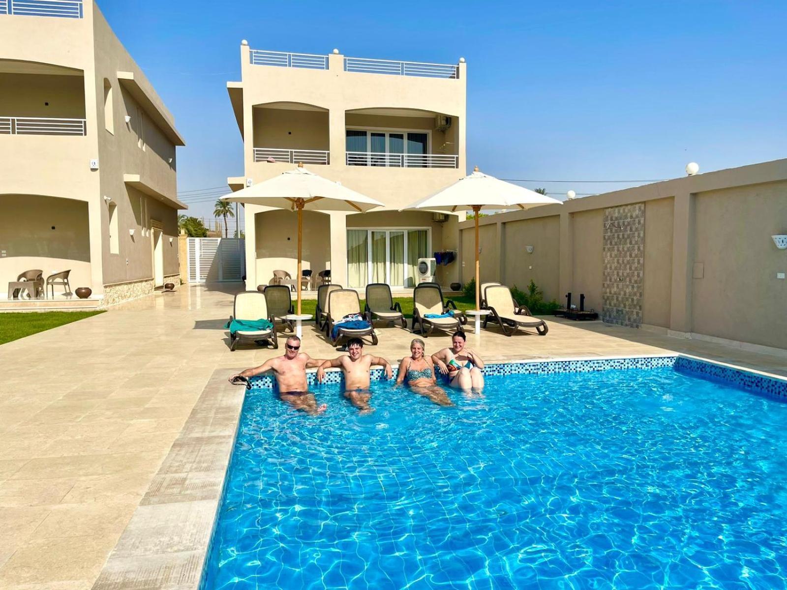 Royal Nile Villa - Pool View Apartment 1 ลักซอร์ ภายนอก รูปภาพ