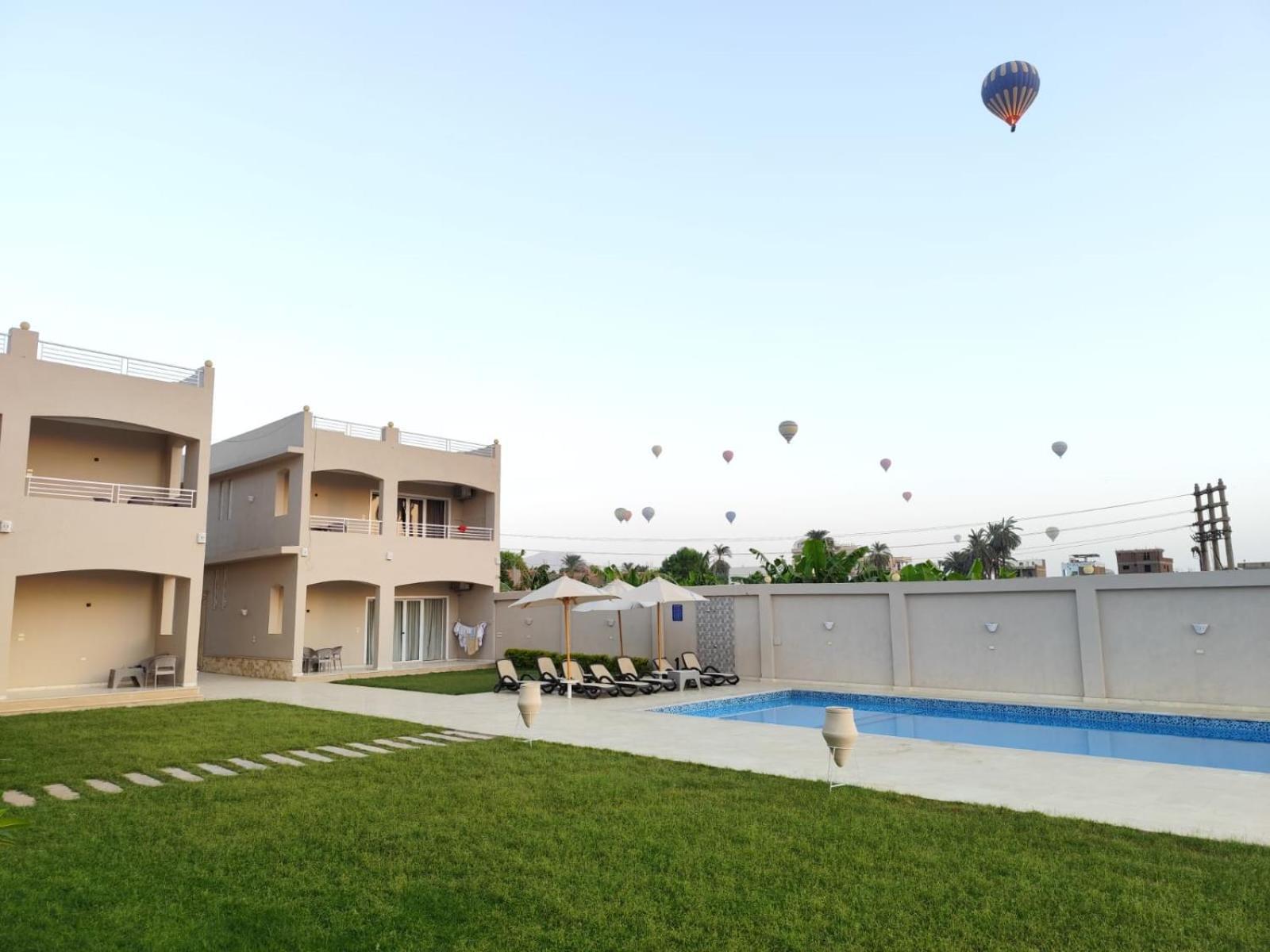 Royal Nile Villa - Pool View Apartment 1 ลักซอร์ ภายนอก รูปภาพ